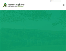 Tablet Screenshot of pierre-buffiere.com